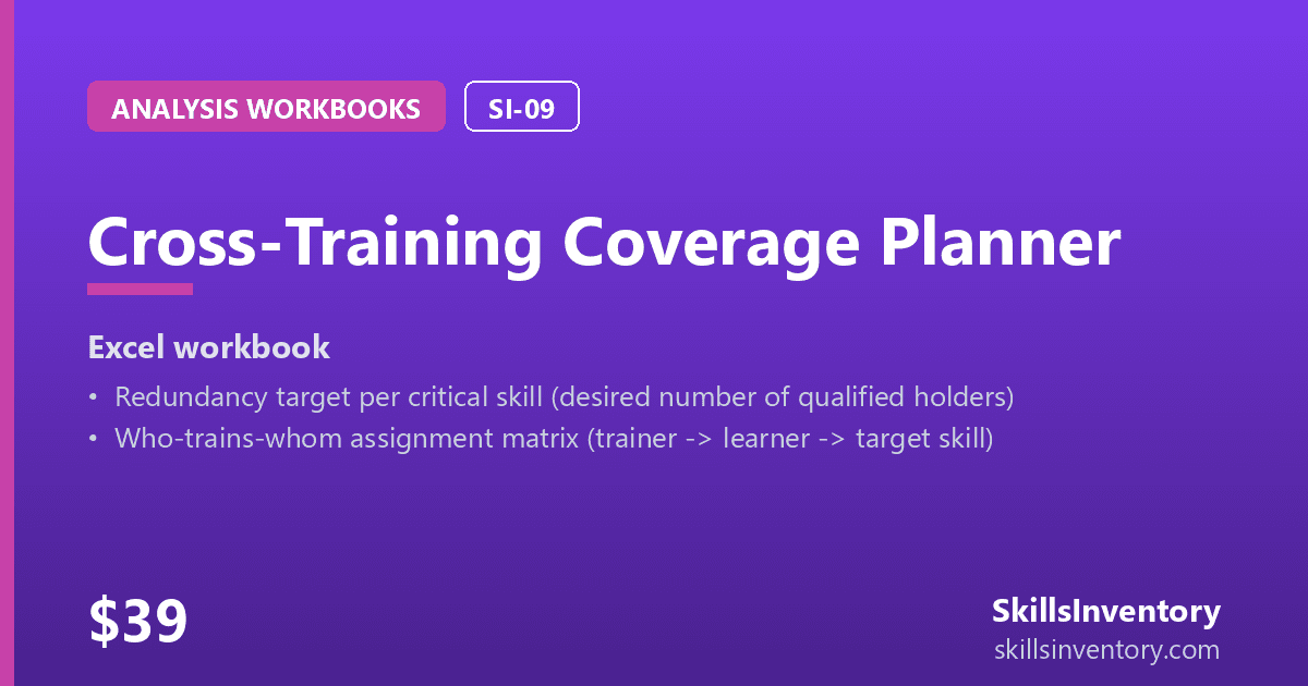 Cross-Training Coverage Planner